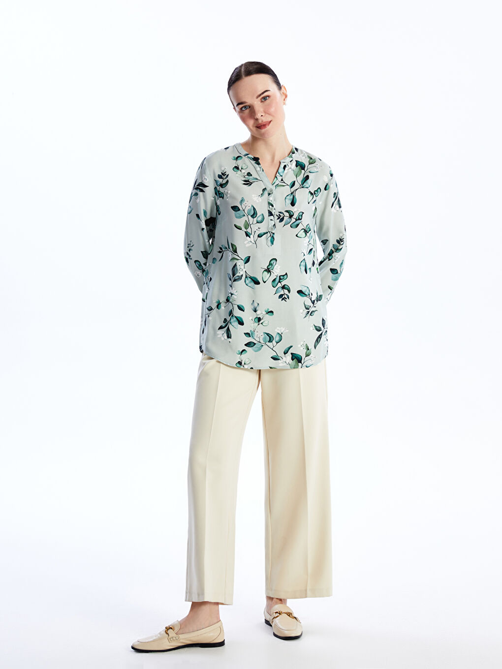 ZELENA Bluza Žena -S46474Z8-LRL