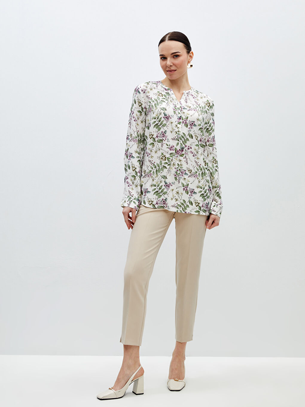 SVETLO BEŽ Bluza Žena -S46474Z8-SWC