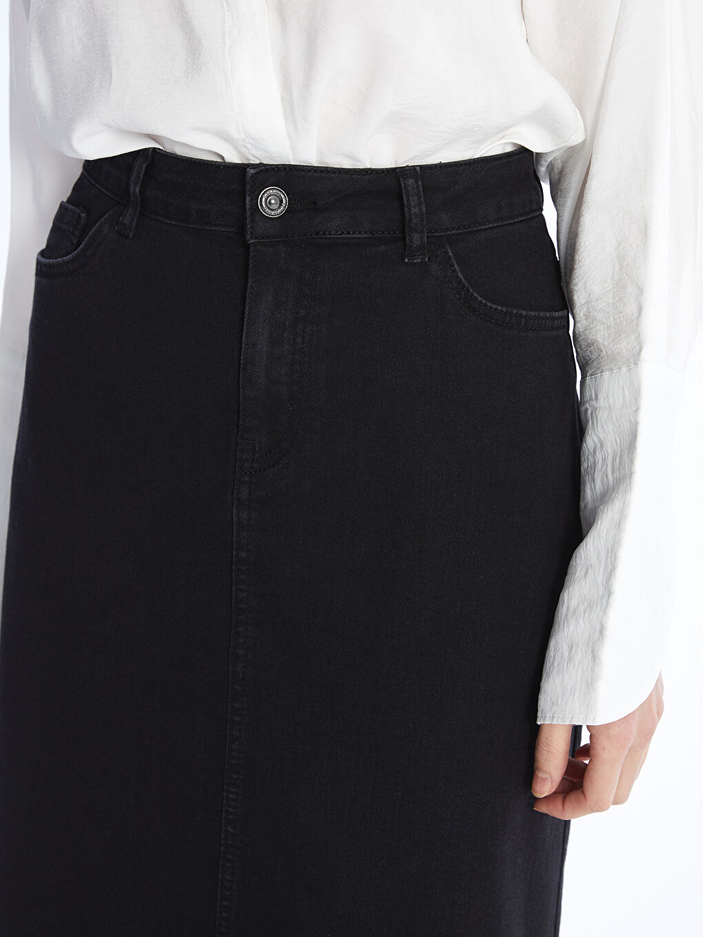 LCW Grace Regular Fit Women's Denim Skirt -S46498Z8-326