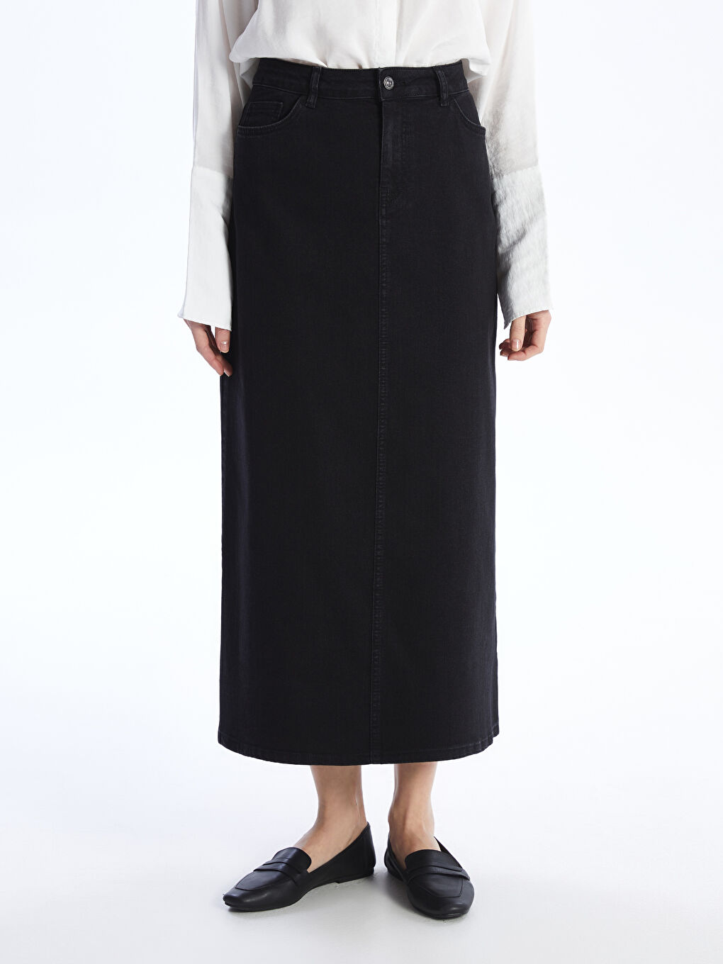 LCW Grace Regular Fit Women's Denim Skirt -S46498Z8-326