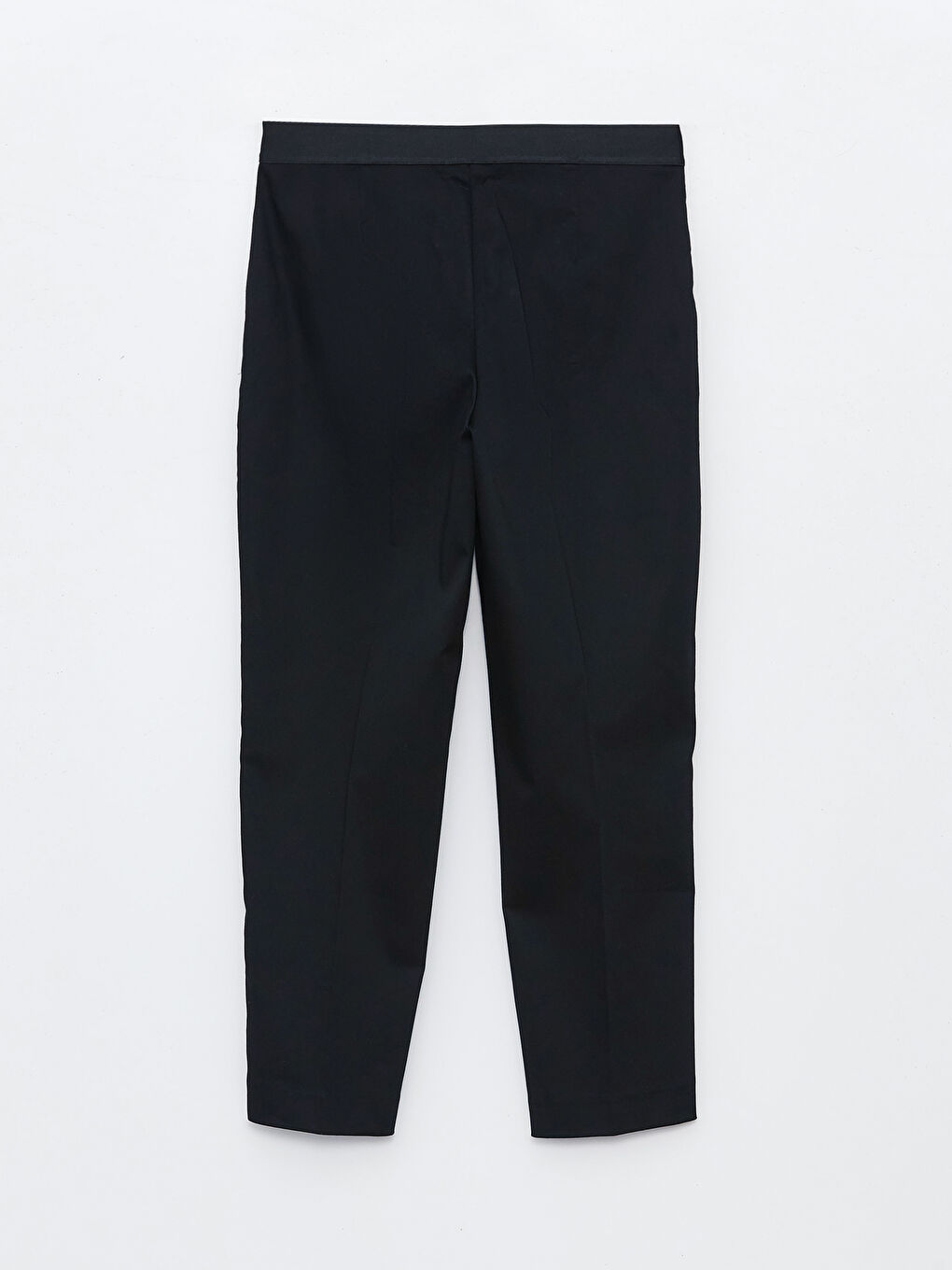 Women's Elastic Waist Regular Trousers -S46502Z8-CVL