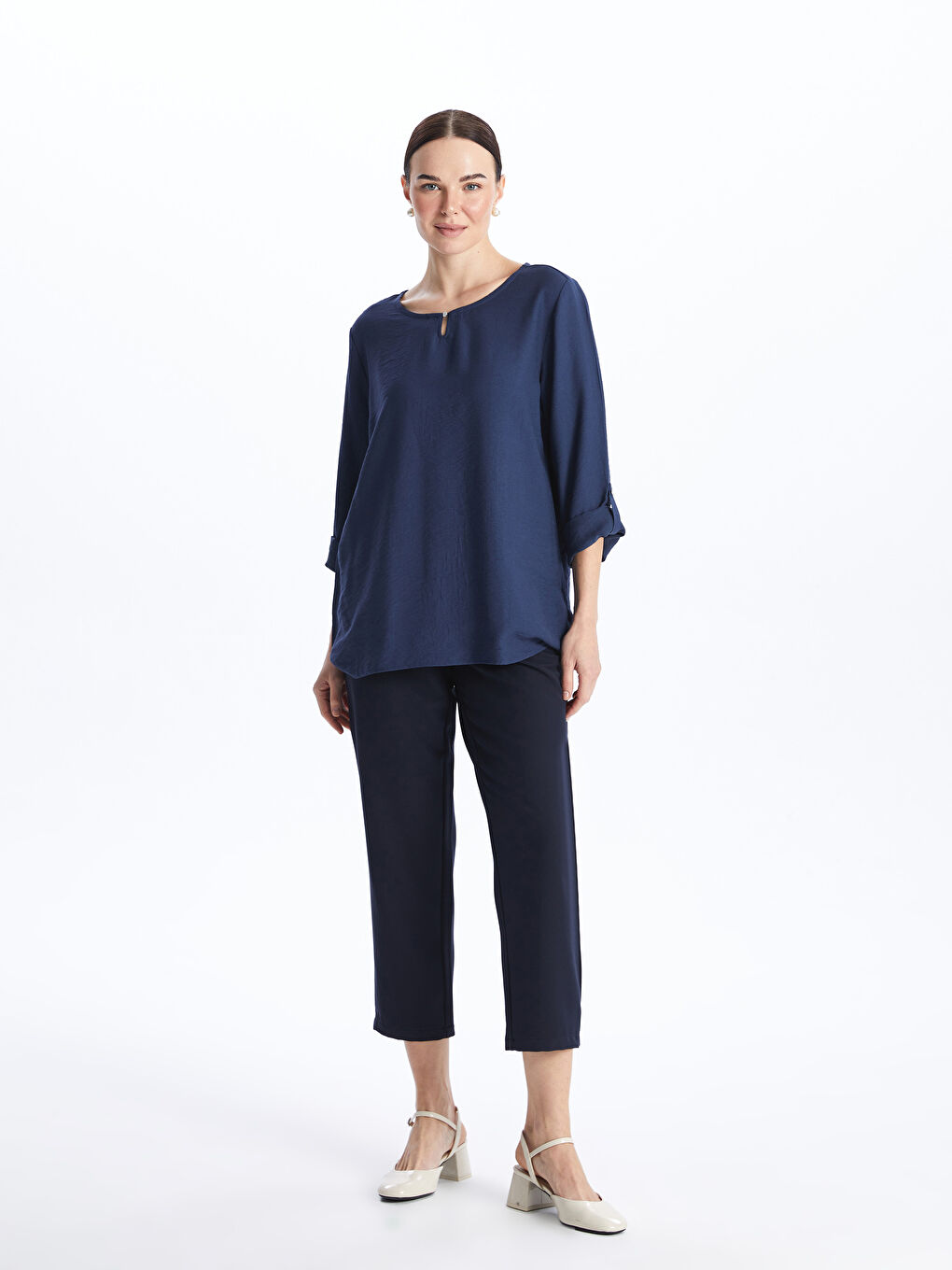 TAMNO PLAVA Pantalone Žena -S46504Z8-E1J