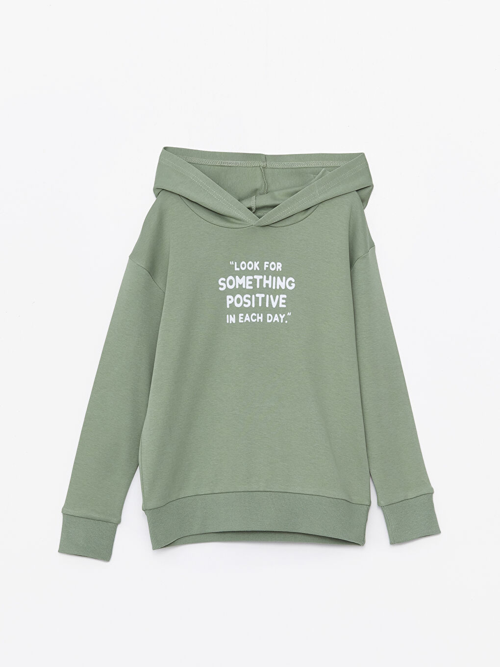Relaxed Fit Hooded Boys' T-Shirt -S46509Z4-GX7