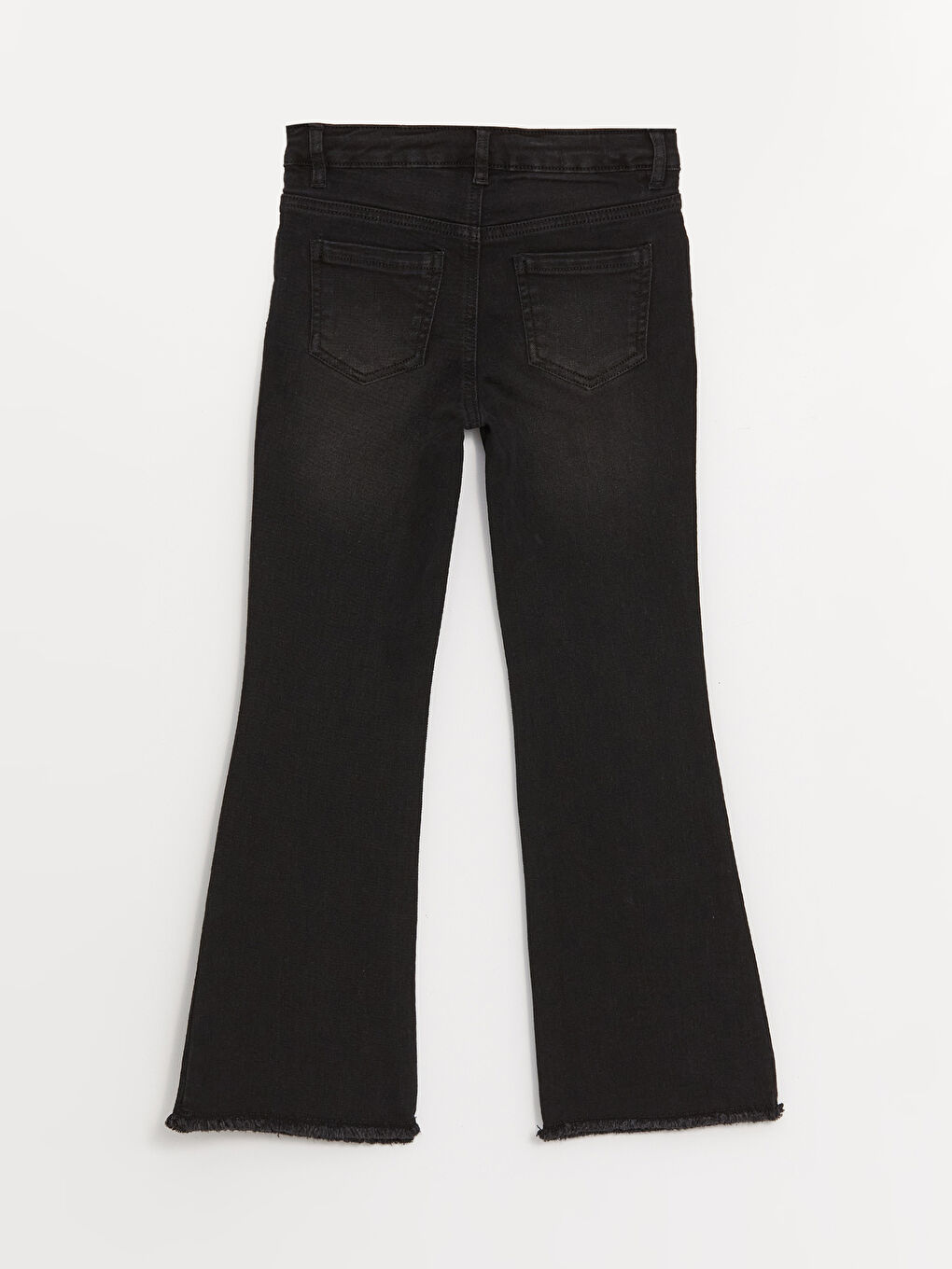 Girl's Jean Trousers with Adjustable Elastic Waist -S46517Z4-326
