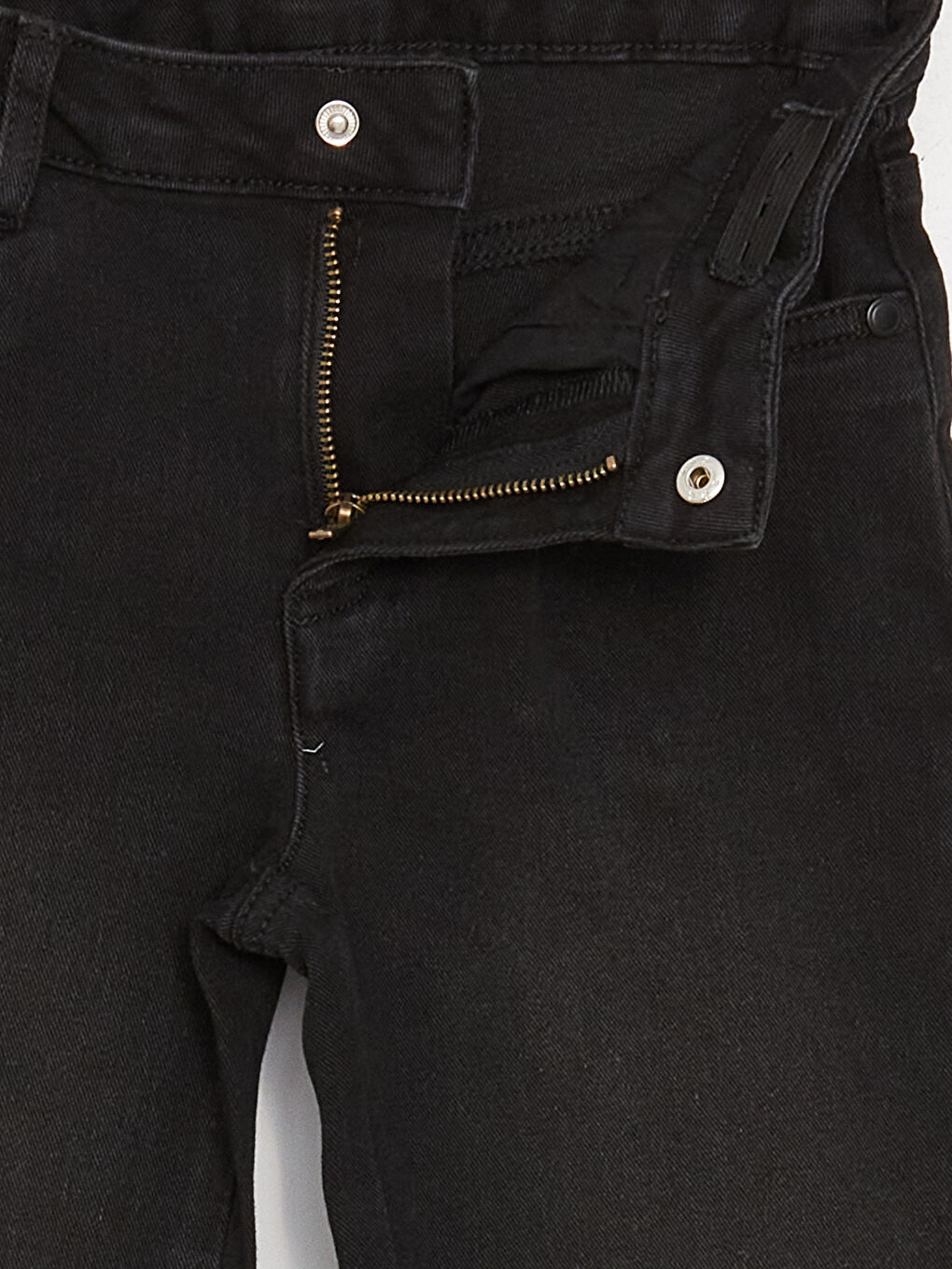 Girl's Jean Trousers with Adjustable Elastic Waist -S46517Z4-326