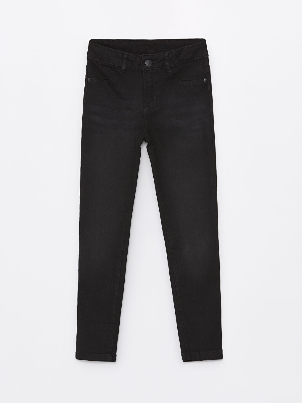 Girl's Jean Trousers with Adjustable Elastic Waist -S46520Z4-326