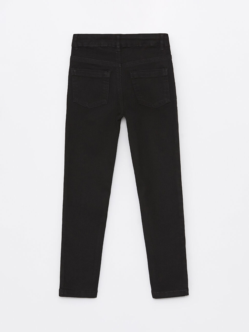 Girl's Jean Trousers with Adjustable Elastic Waist -S46520Z4-326