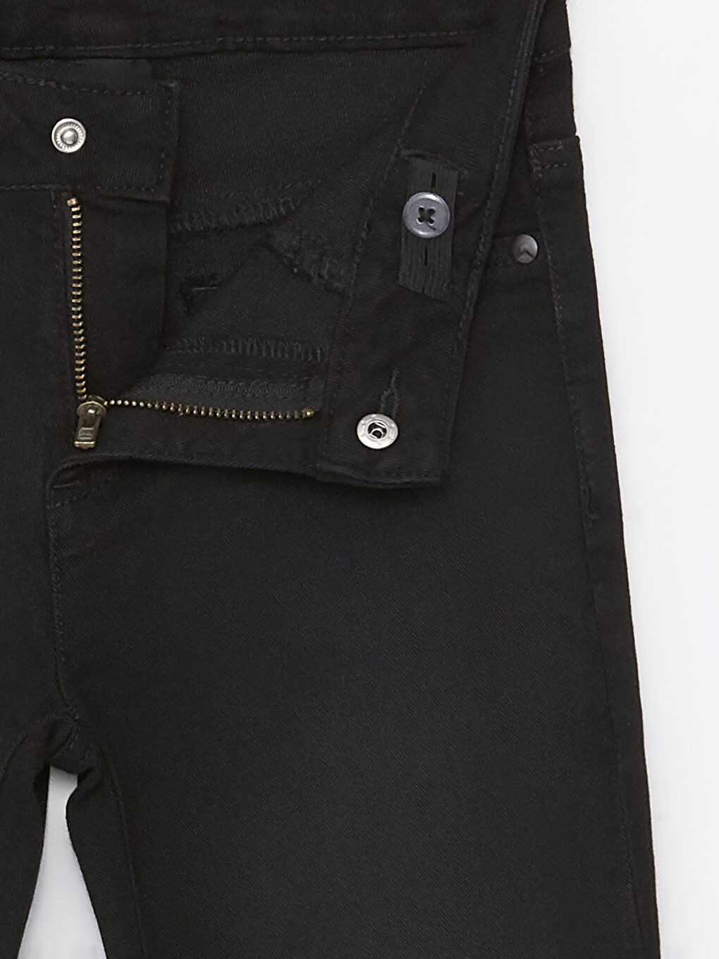 Girl's Jean Trousers with Adjustable Elastic Waist -S46520Z4-326