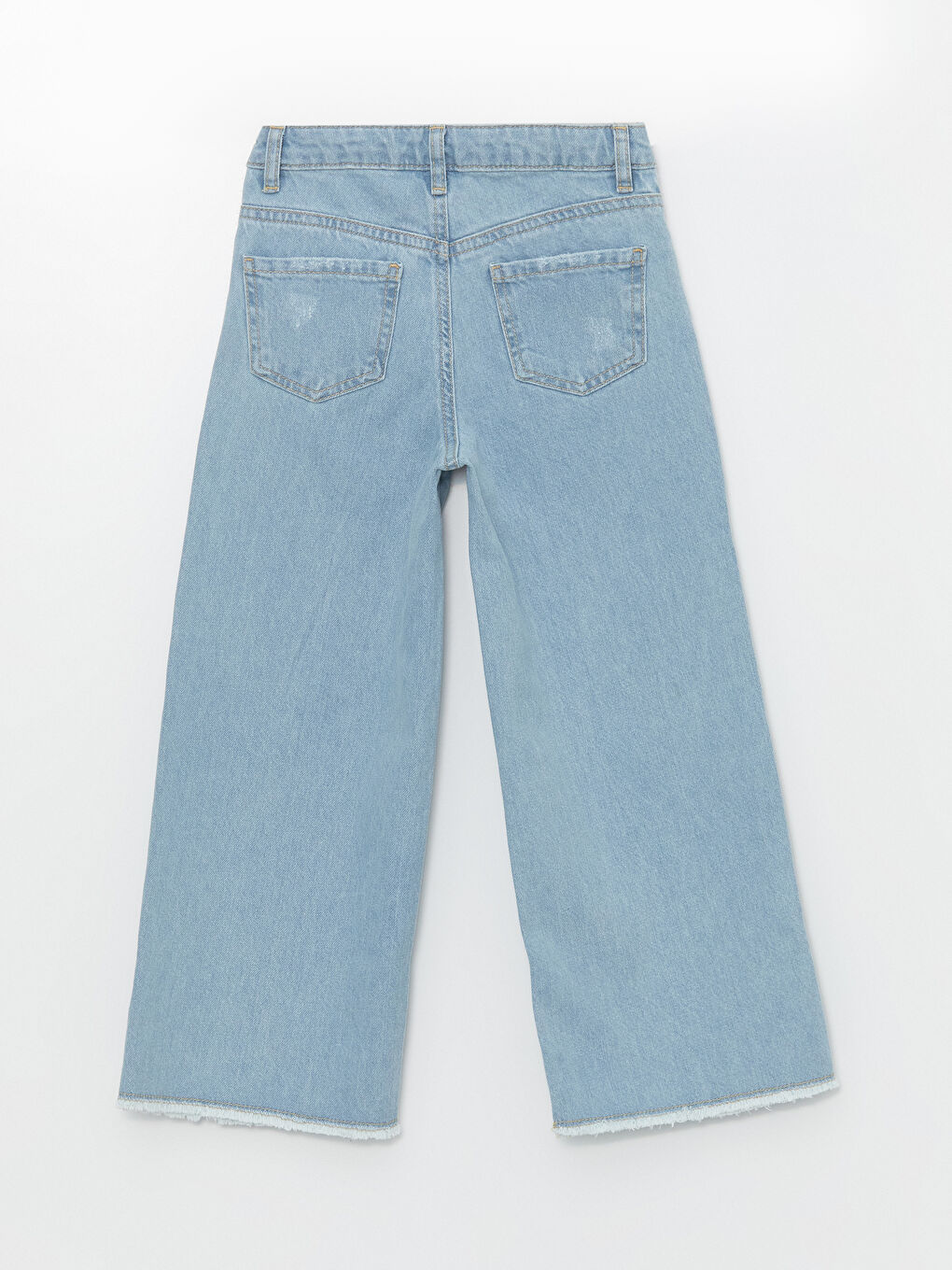 LCW Kids Açık İndigo Rodeo Wideleg Kız Çocuk Jean Pantolon - 2