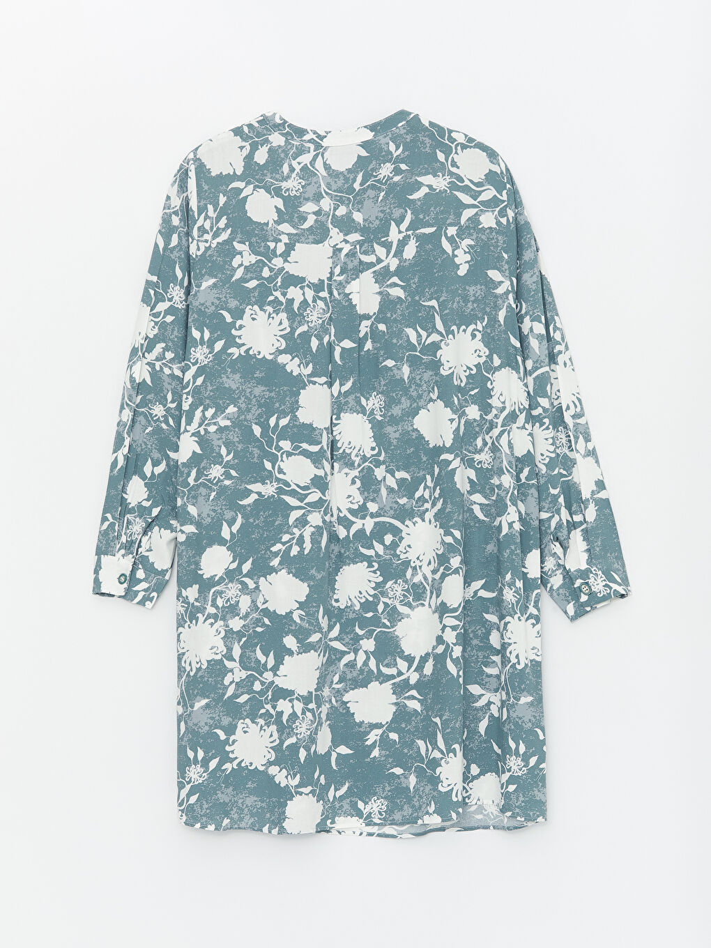 Crew Neck Patterned Women's Tunic -S46526Z8-LS6