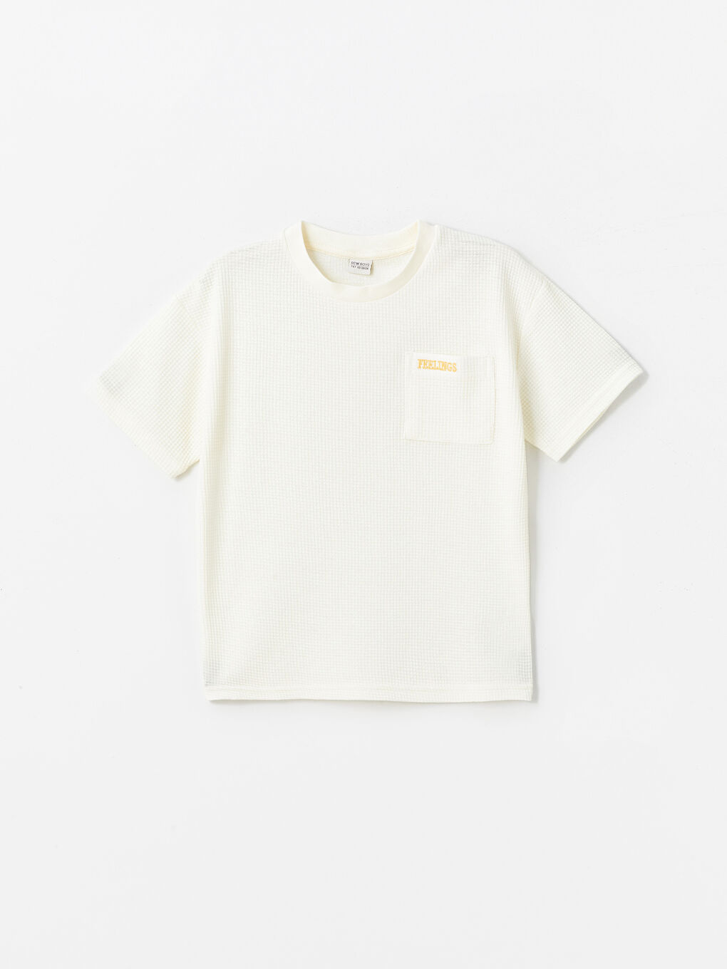 Crew Neck Oversize Boy's T-Shirt -S46546Z4-FEQ