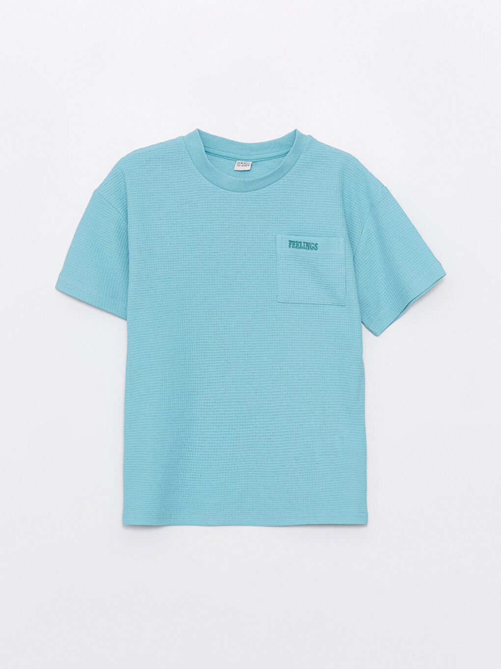 Comfortable Crew Neck Boy's T-Shirt -S46546Z4-FNT