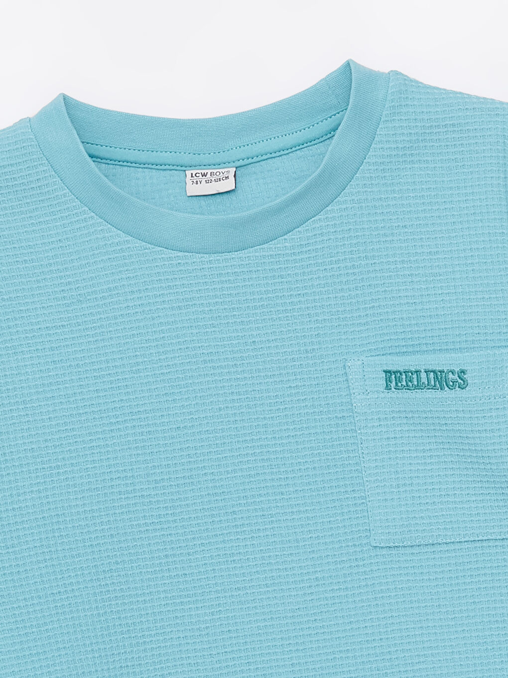 Comfortable Crew Neck Boy's T-Shirt -S46546Z4-FNT