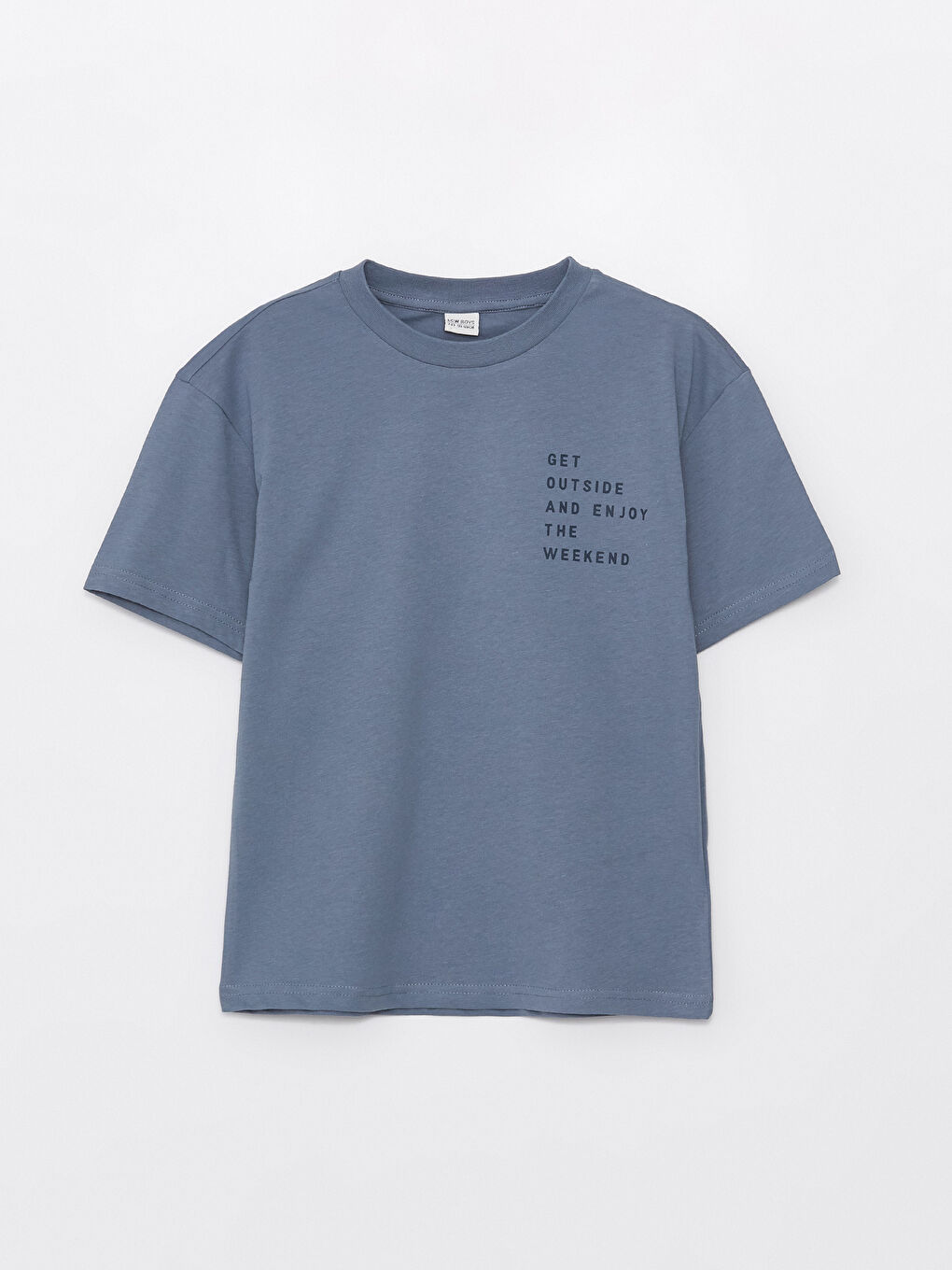 Crew Neck Oversize Boy's T-Shirt -S46548Z4-SRU