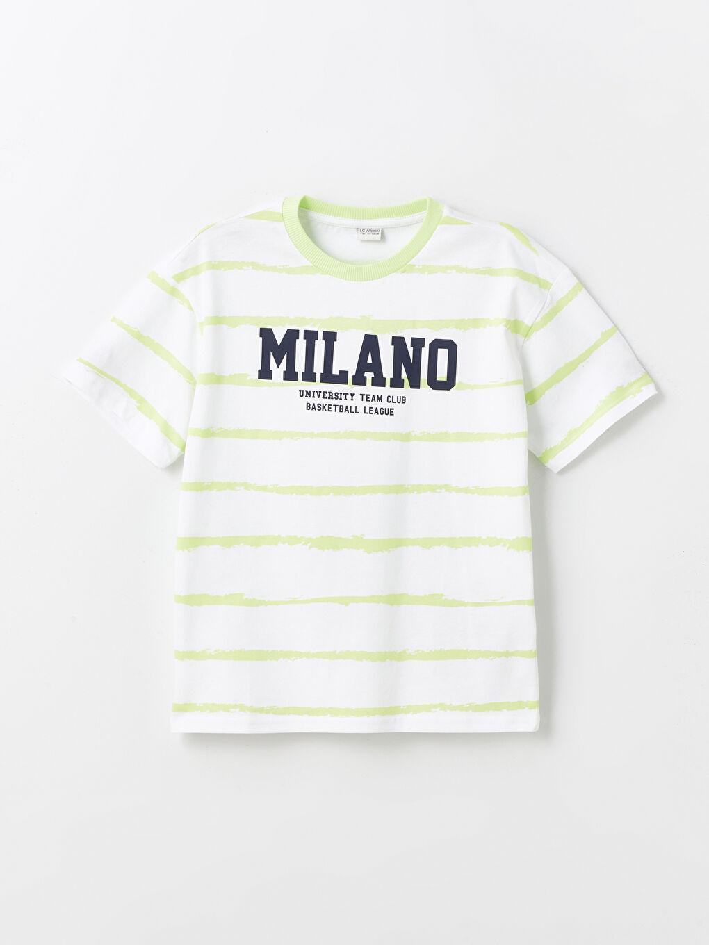 Crew Neck Oversize Boy's T-Shirt -S46551Z4-LRR