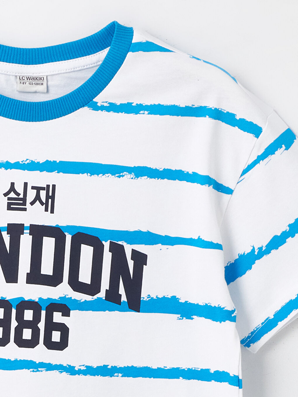 Crew Neck Oversize Boy's T-Shirt -S46551Z4-LSJ