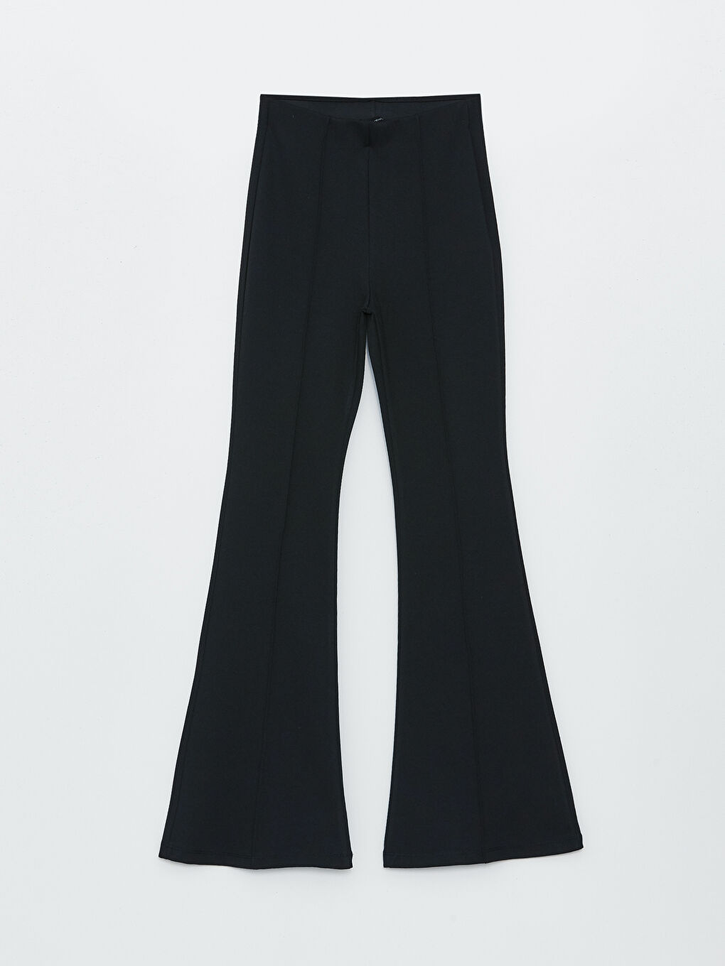 Elastic Waist Straight Flared Women's Leggings Trousers -S46618Z8-CVL