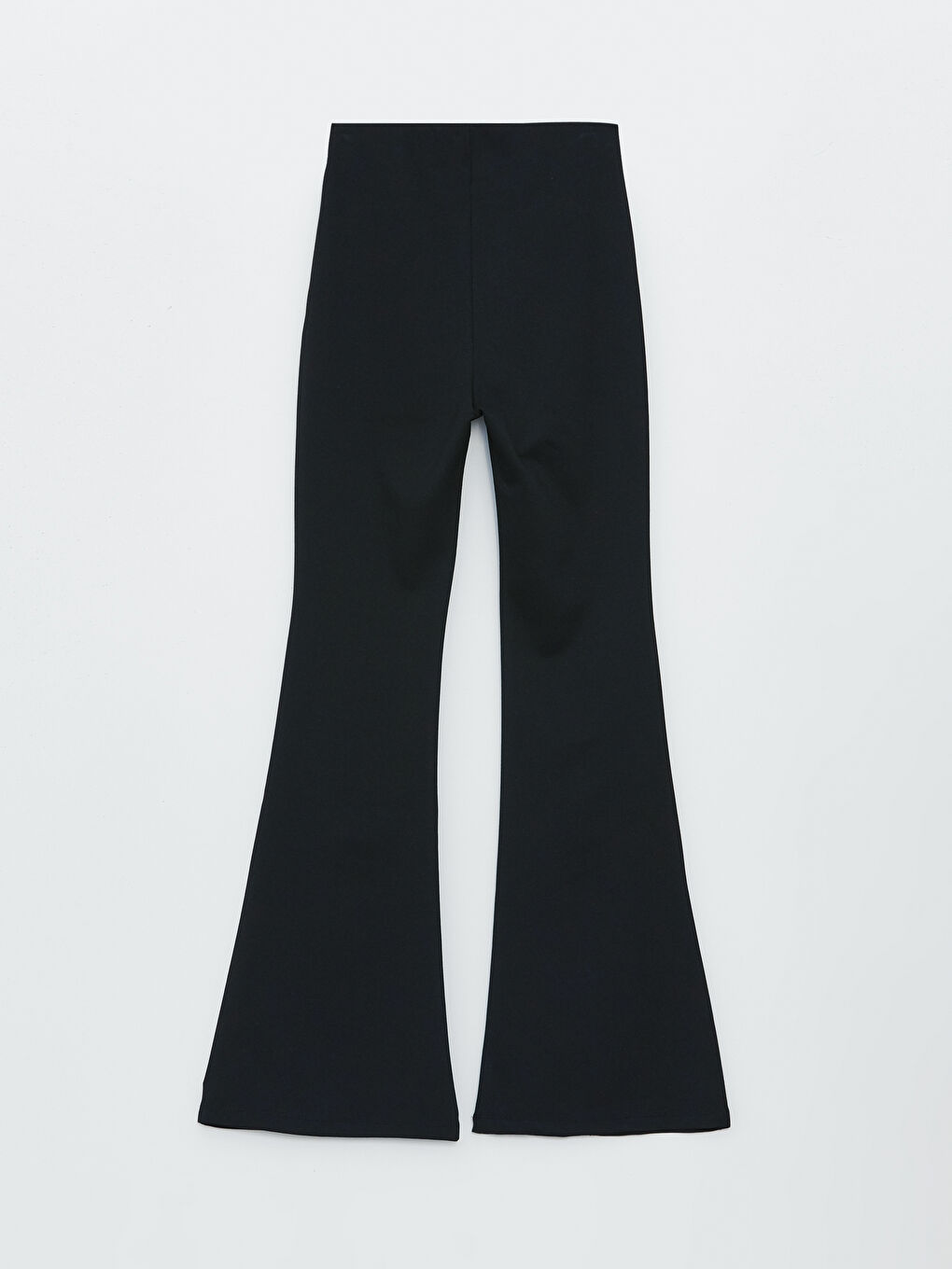Elastic Waist Straight Flared Women's Leggings Trousers -S46618Z8-CVL