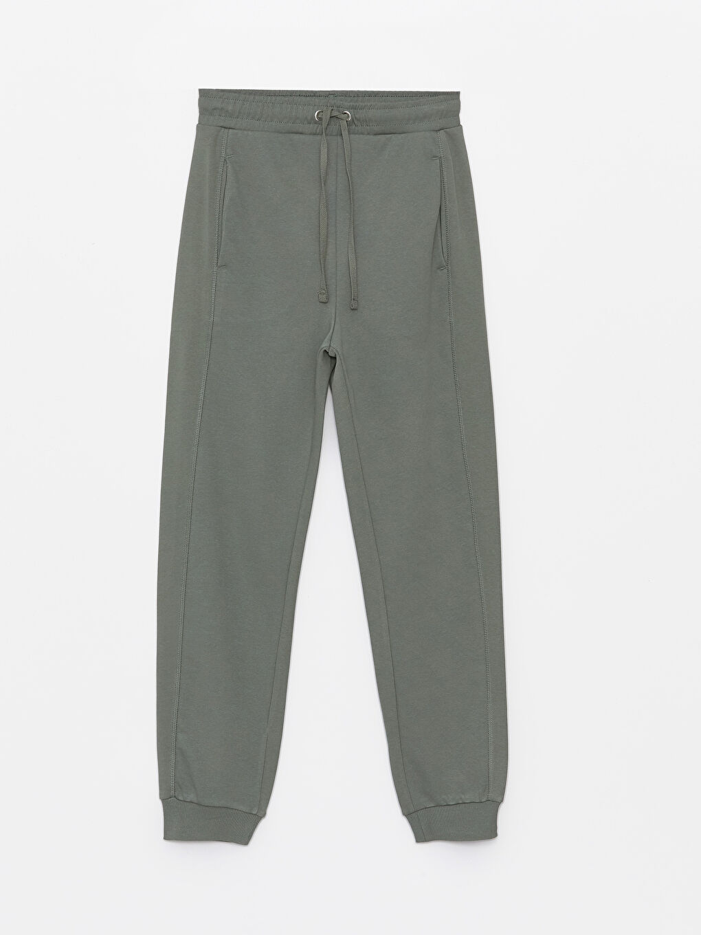 Women's Elastic Waist Regular Jogger Sweatpants -S46621Z8-GZA