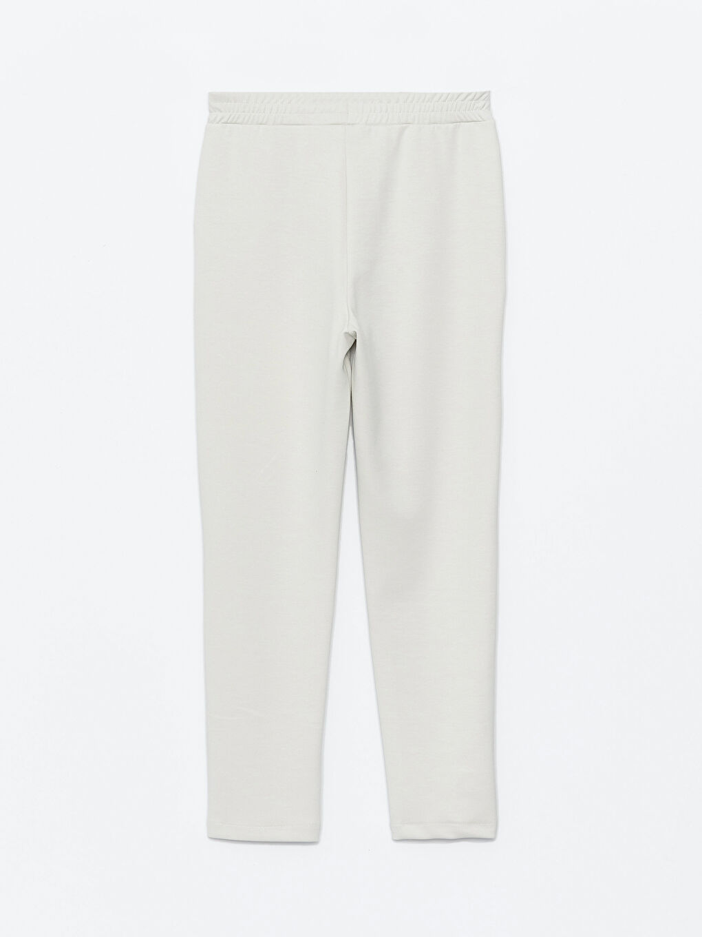 Elastic Waist Plain Interlock Women's Sweatpants -S46641Z8-VF5
