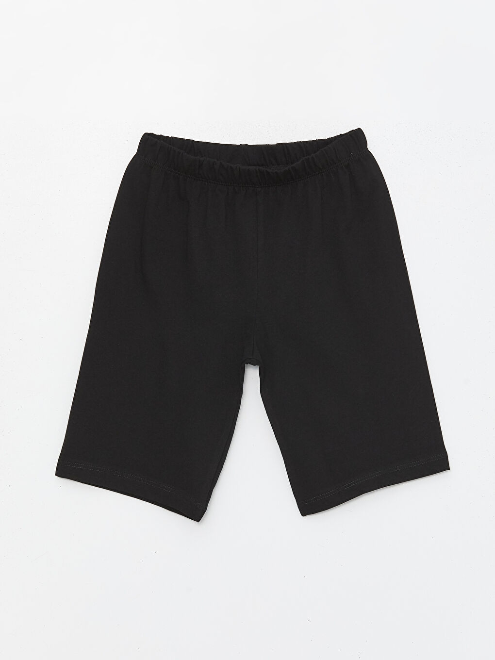 LCW Kids Siyah Beli Lastikli Basic Erkek Çocuk Pijama Şort