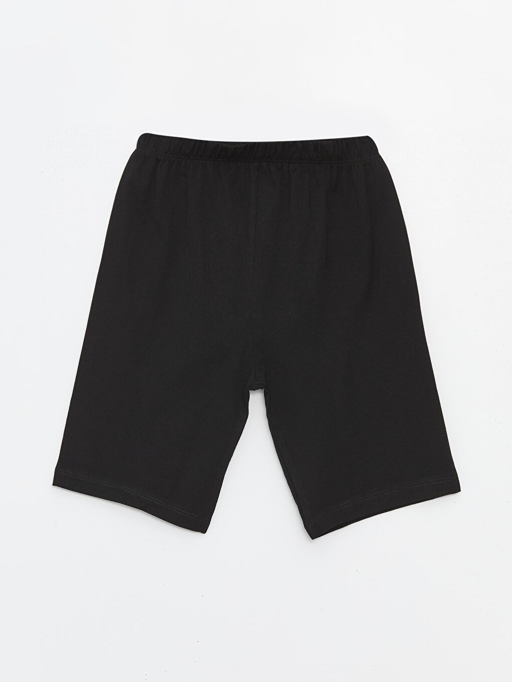 LCW Kids Siyah Beli Lastikli Basic Erkek Çocuk Pijama Şort - 1