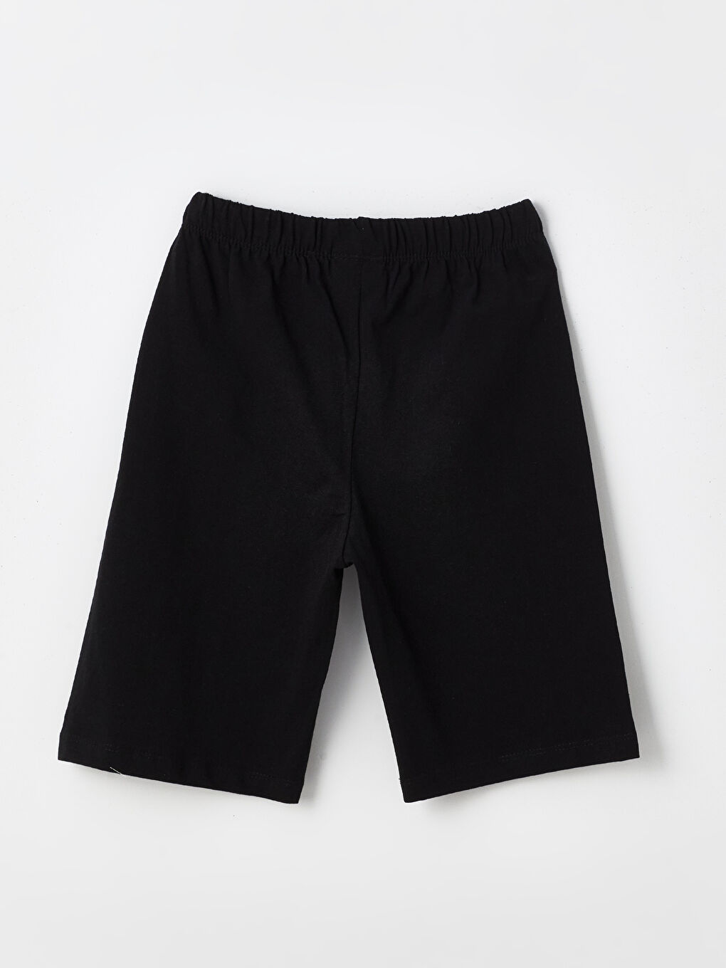 LCW Kids Siyah Beli Lastikli Basic Erkek Çocuk Pijama Şort - 1