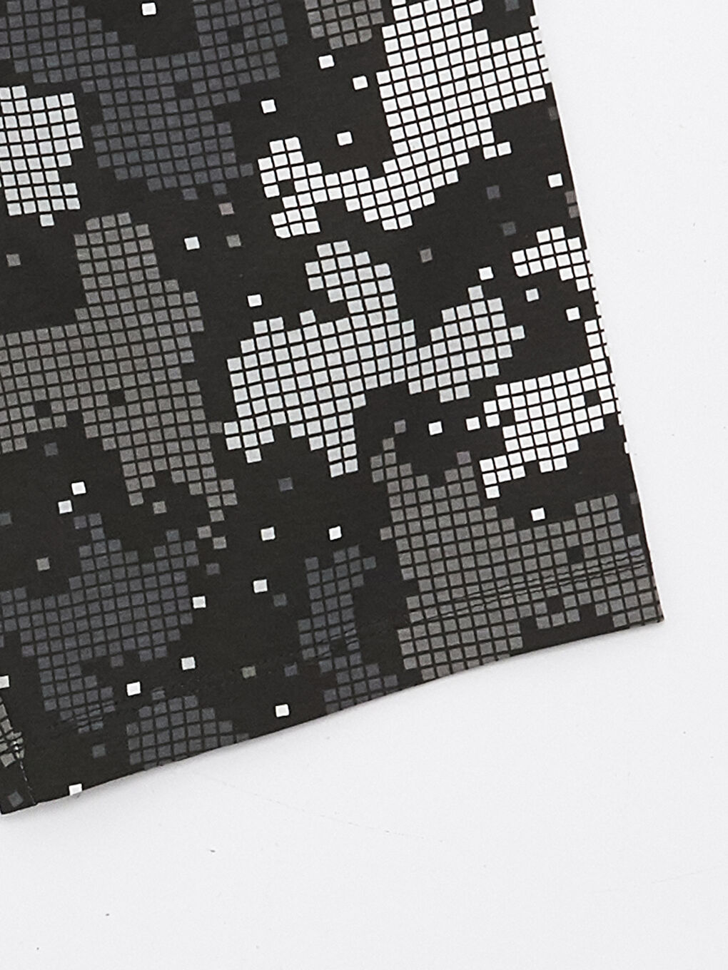 Siyah Beli Lastikli Baskılı Erkek Çocuk Pijama Şort-2