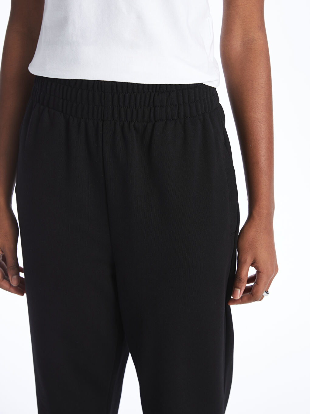 Elasticated Waist Women's Jogger Sweatpants -S46759Z8-CVL