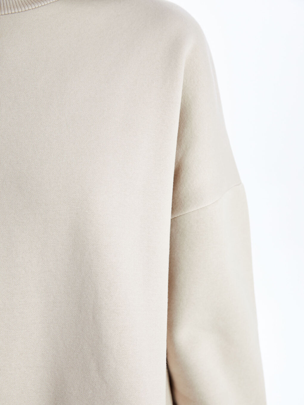 Crew Neck Oversize Women's Thick Sweatshirt -S46764Z8-QYF