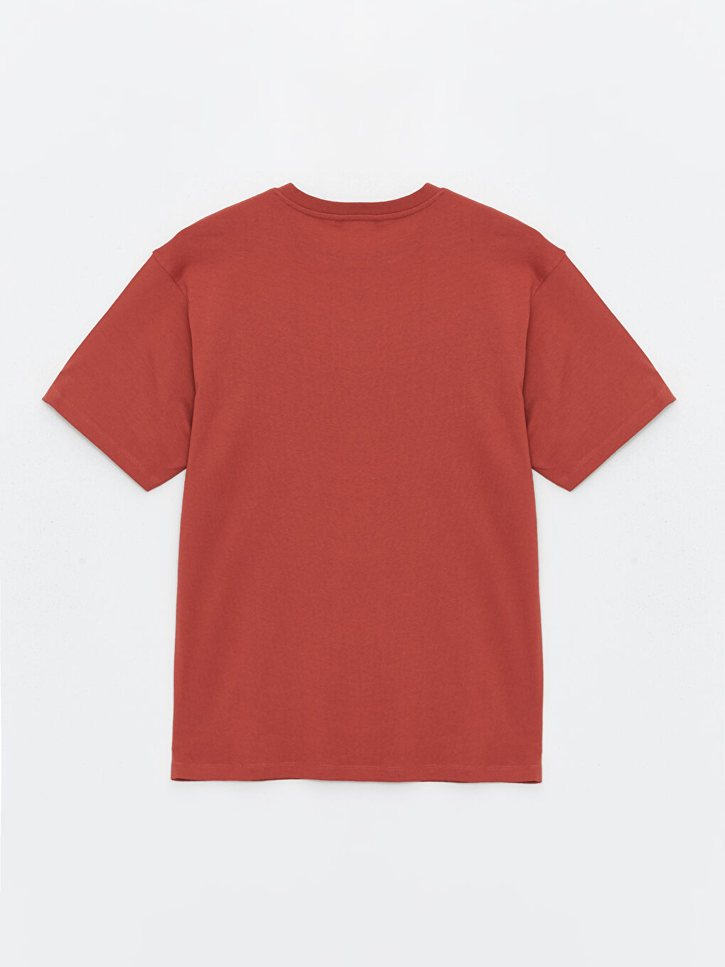 XSIDE Crew Neck Short Sleeve Printed Combed Cotton Men's T-shirt -S46791Z8-VVE