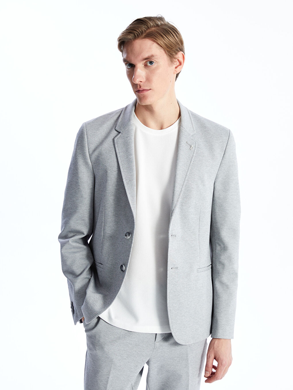 Extra Slim Fit Men's Blazer Jacket -S46862Z8-RZR