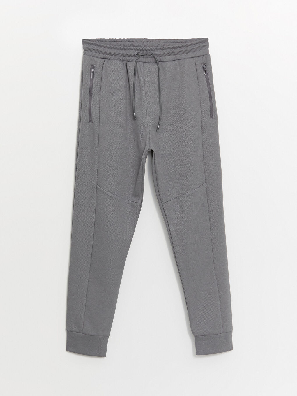 Gri Slim Fit Erkek Jogger Eşofman Altı-5