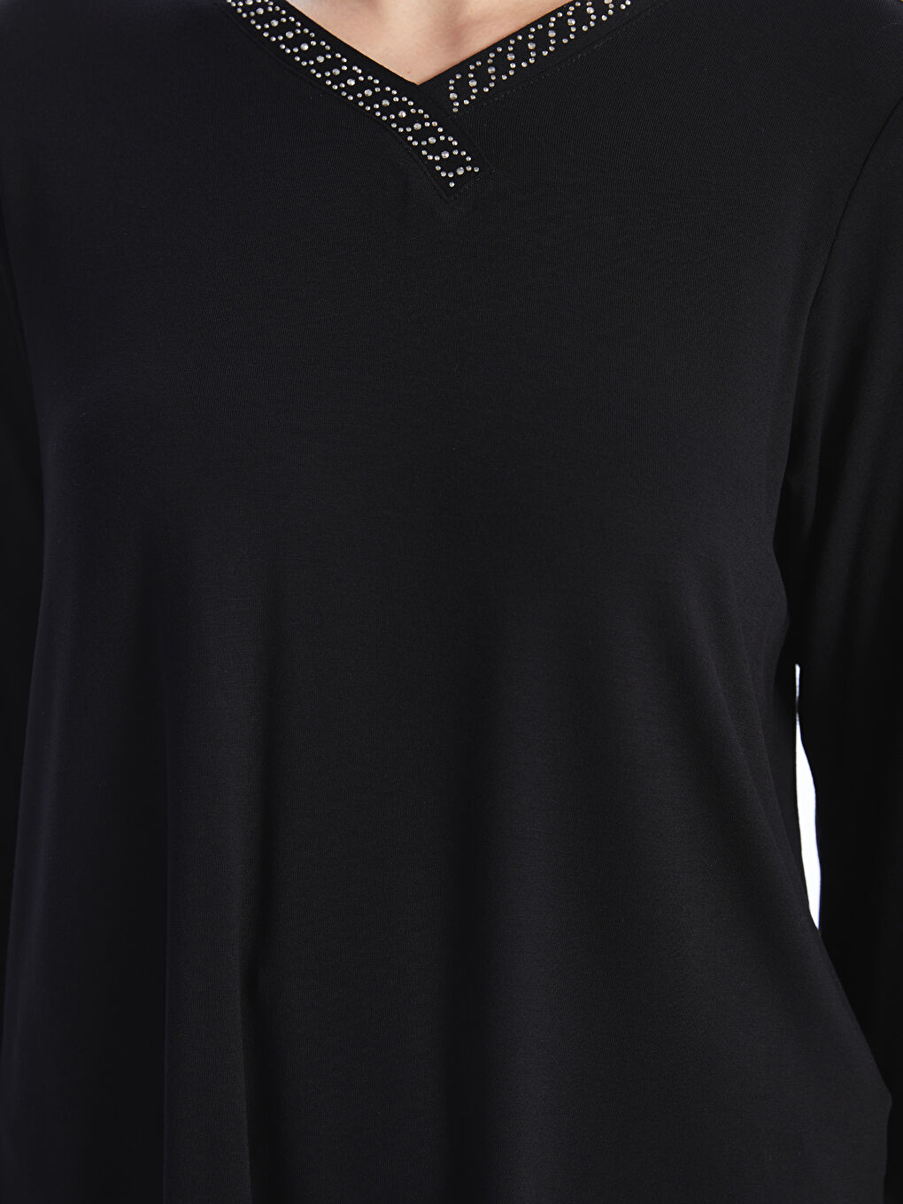 بلوز ڕه‌ش ئافرەت -S46919Z8-CVL