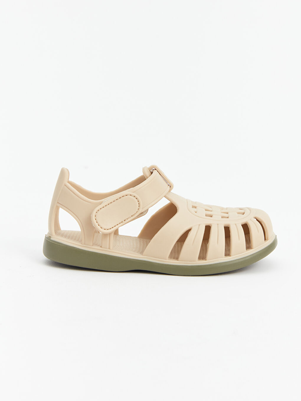 LCW STEPS Bej Delikli Erkek Bebek Sandalet - 1