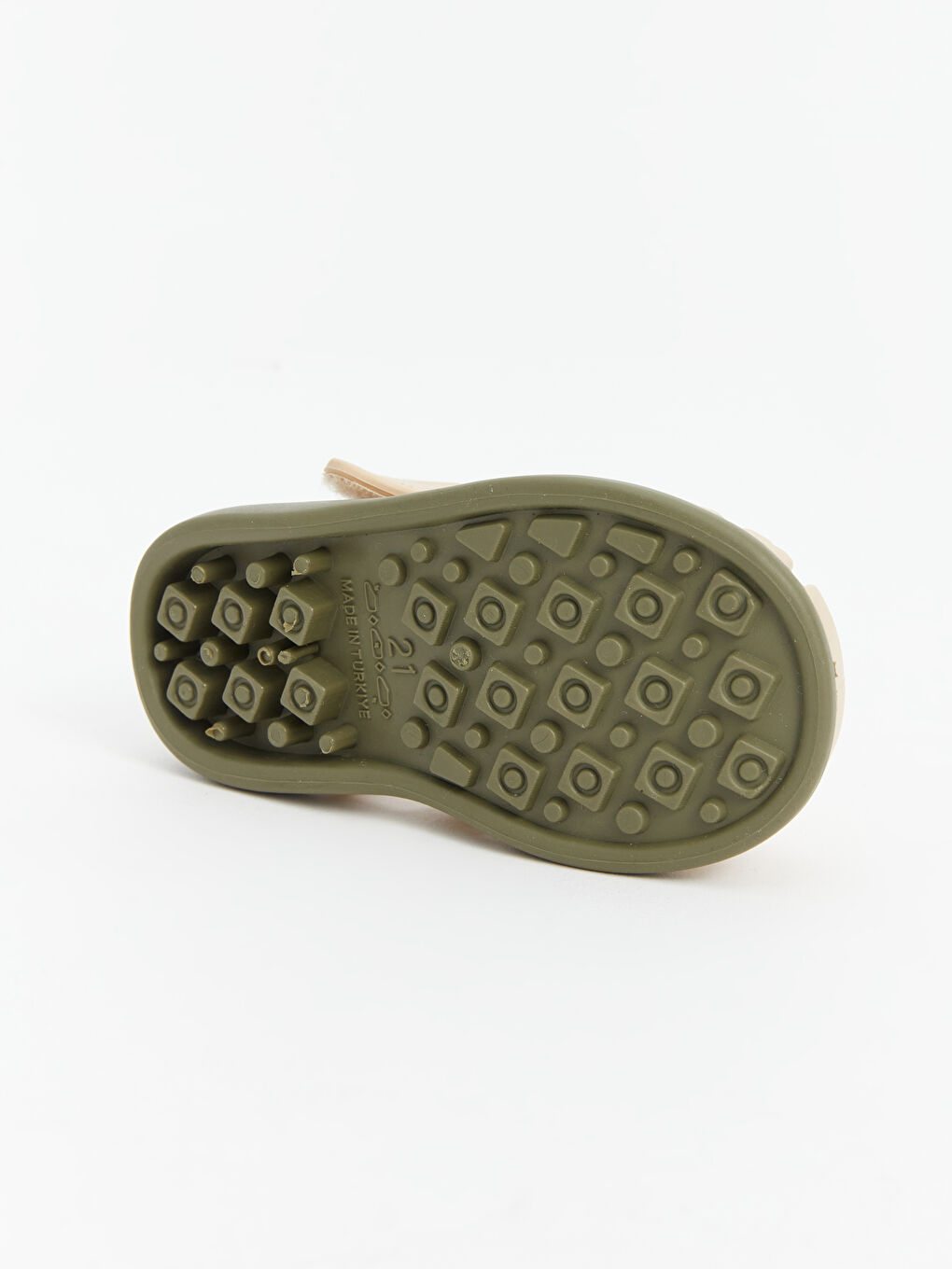 LCW STEPS Bej Delikli Erkek Bebek Sandalet - 3