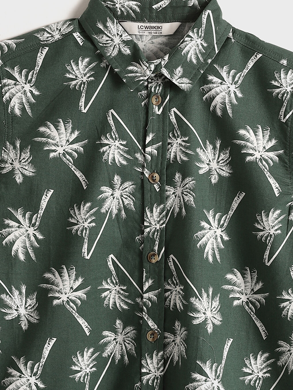 Patterned Short Sleeve Boy Shirt -S46931Z4-LRR