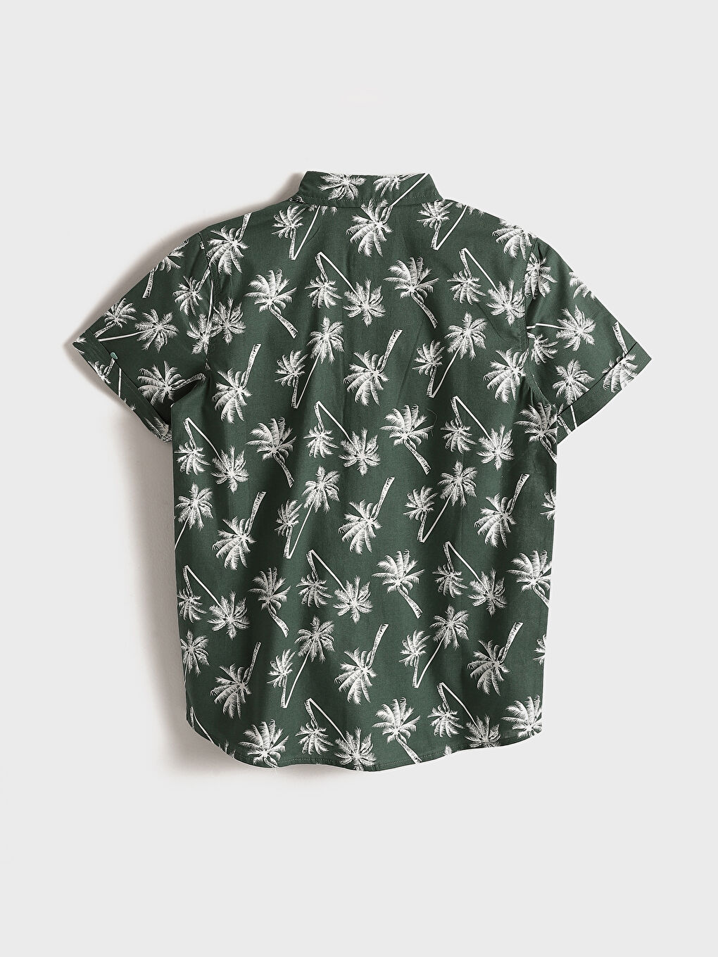 Patterned Short Sleeve Boy Shirt -S46931Z4-LRR