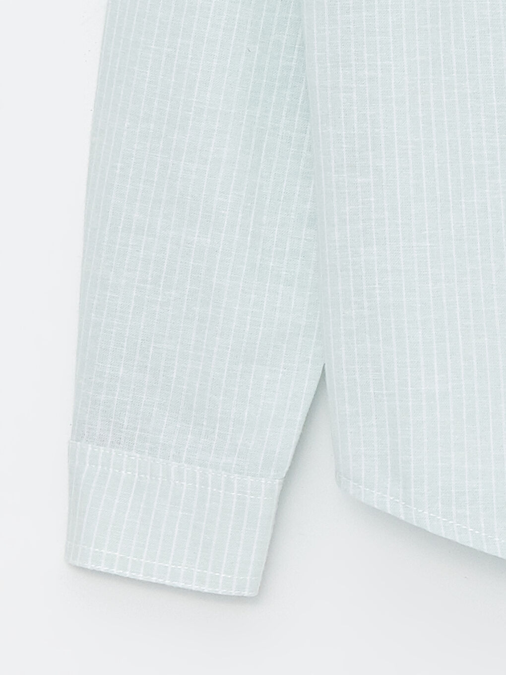 LCW Kids Striped Linen Blend Boys' Shirt -S46939Z4-LFT