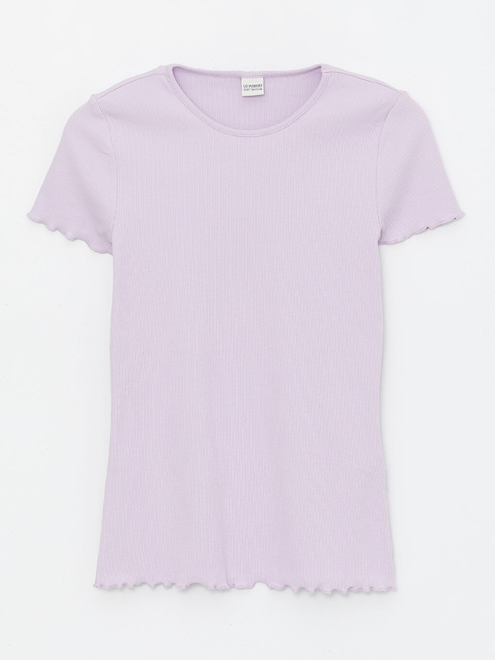 Crew Neck Basic Short Sleeve Girls T-Shirt -S46961Z4-G0W