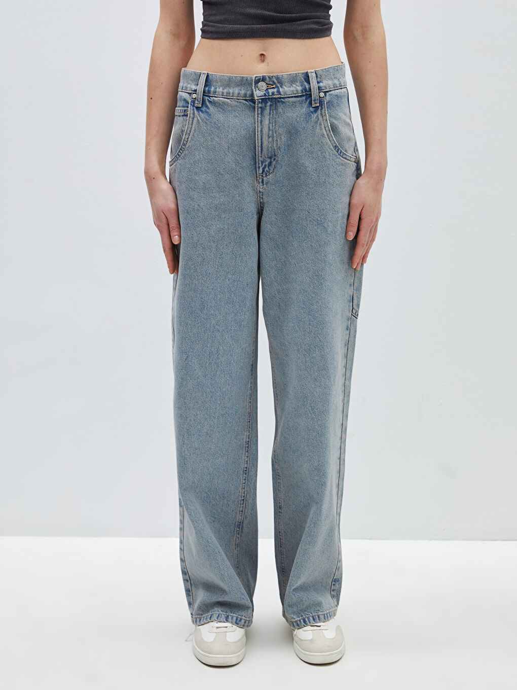Wideleg Women's Jeans -S46966Z8-311