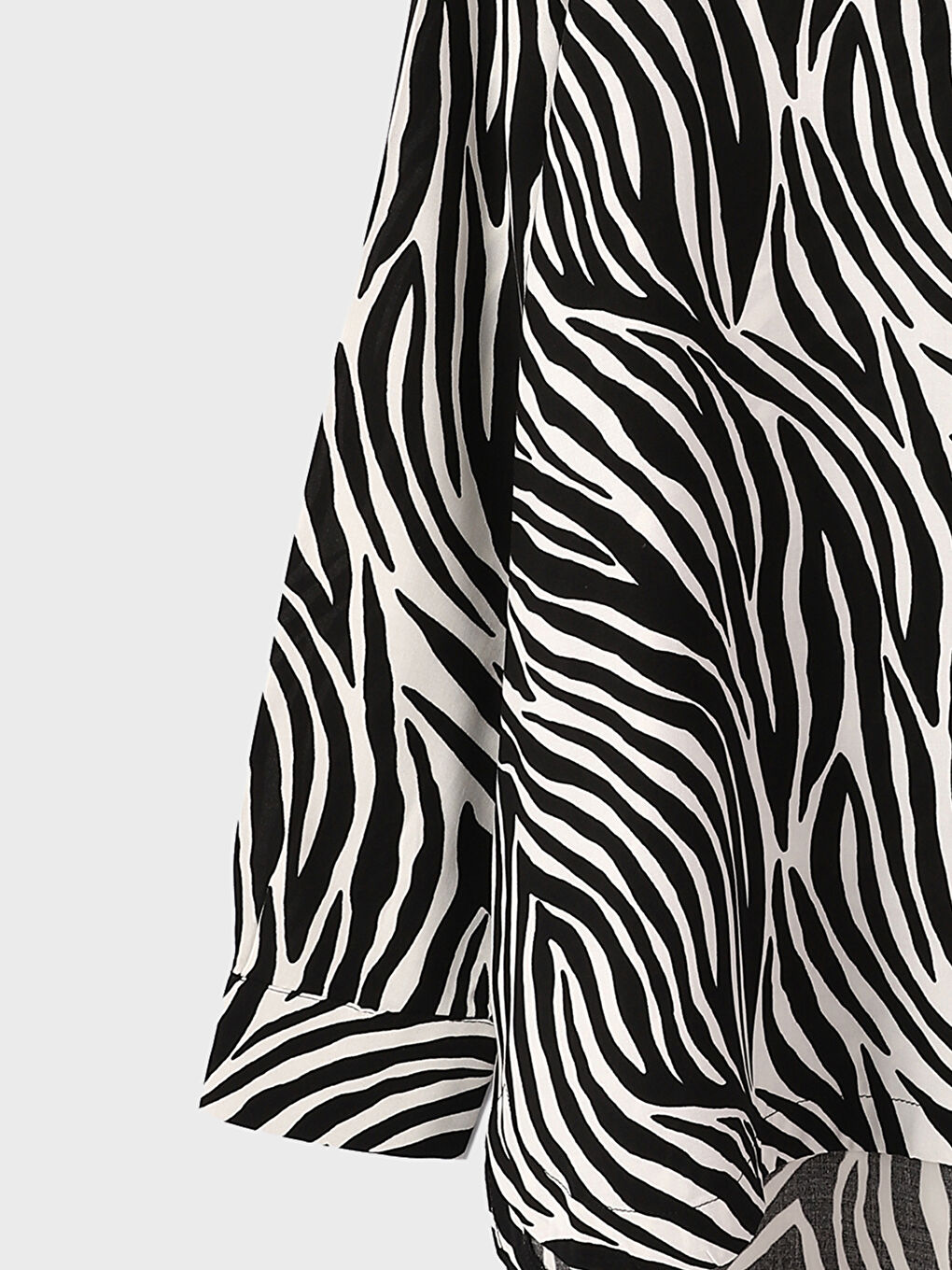 Patterned Long Sleeve Women's Shirt-3