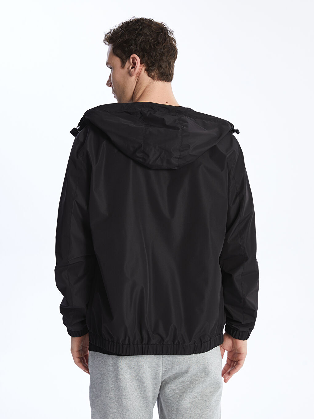 LCW Casual Standard Fit Hooded Men's Coat -S46987Z8-CVL