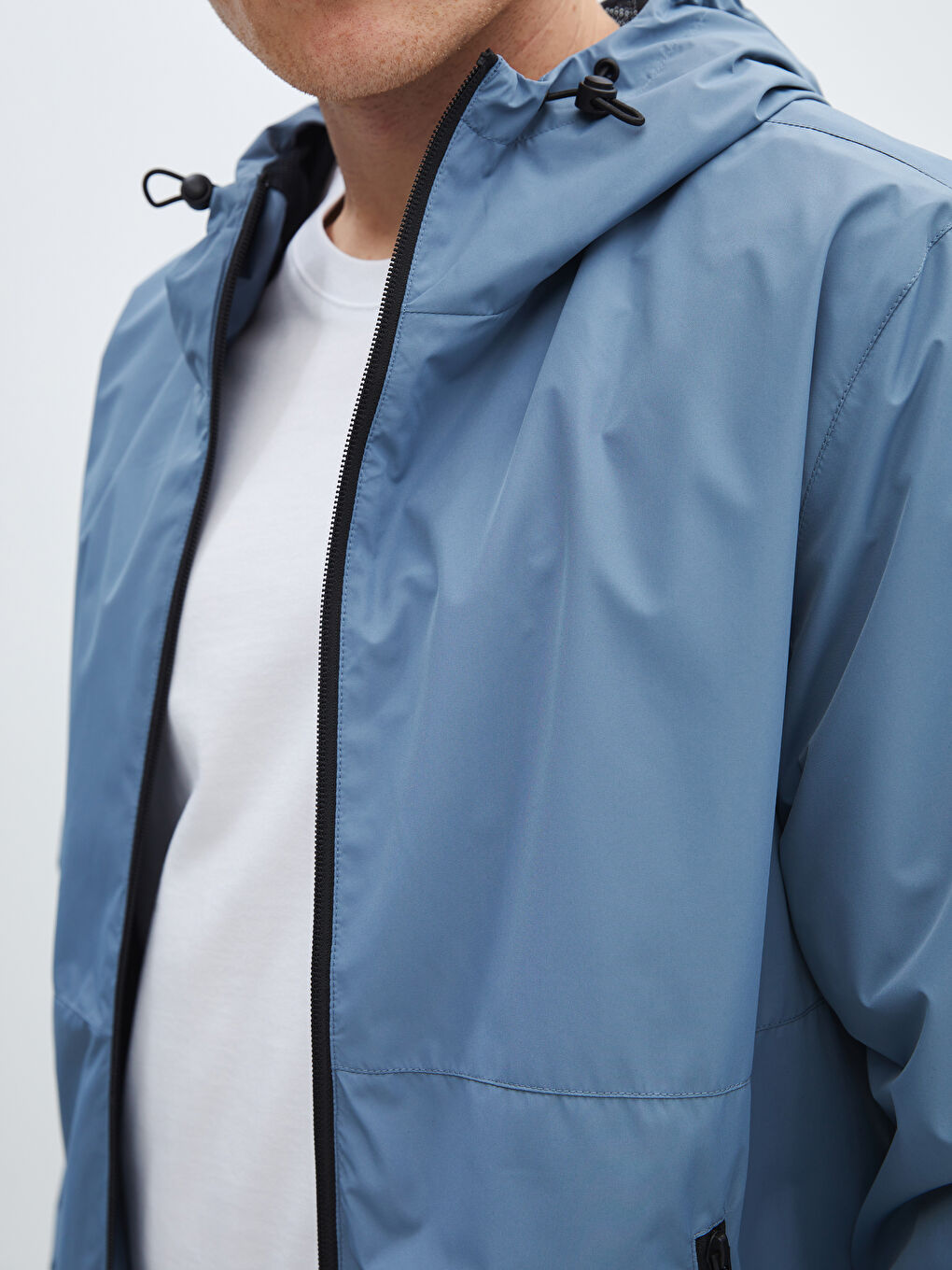 Standard Fit Hooded Men's Coat -S46987Z8-QJ0