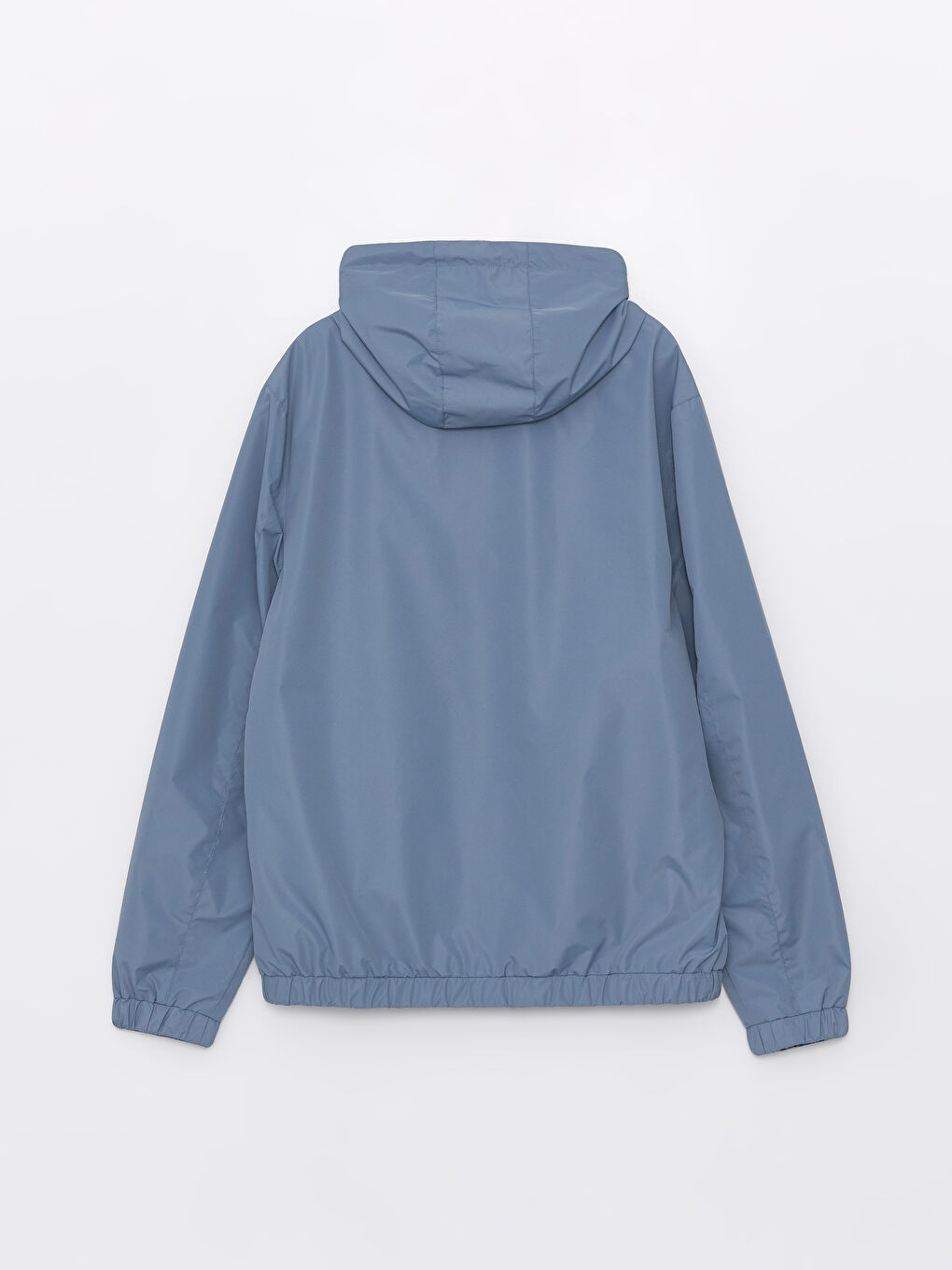 Ерлерге арналған стандартты пішім капюшонды жаңбырға арналған күрте-7