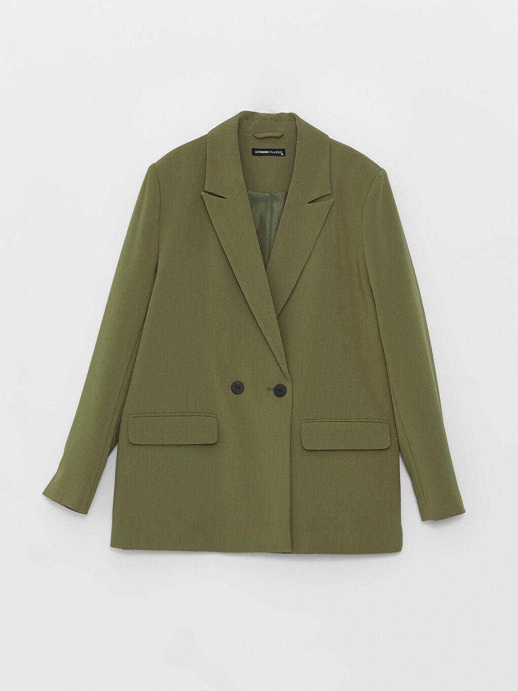 Ženska blazer jakna od krepa -S46993Z8-H2T