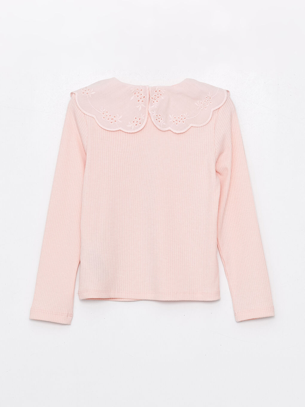 Baby Collar Long Sleeve Girls T-Shirt -S46994Z4-FRA