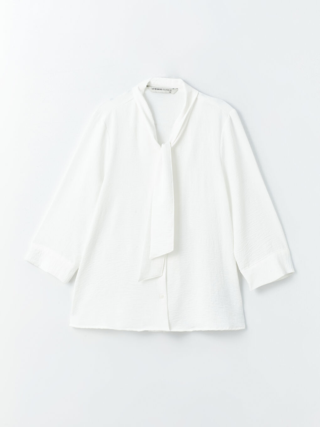 LCWAIKIKI Classic Women's V Neck Plain Shirt -S46996Z8-FEW