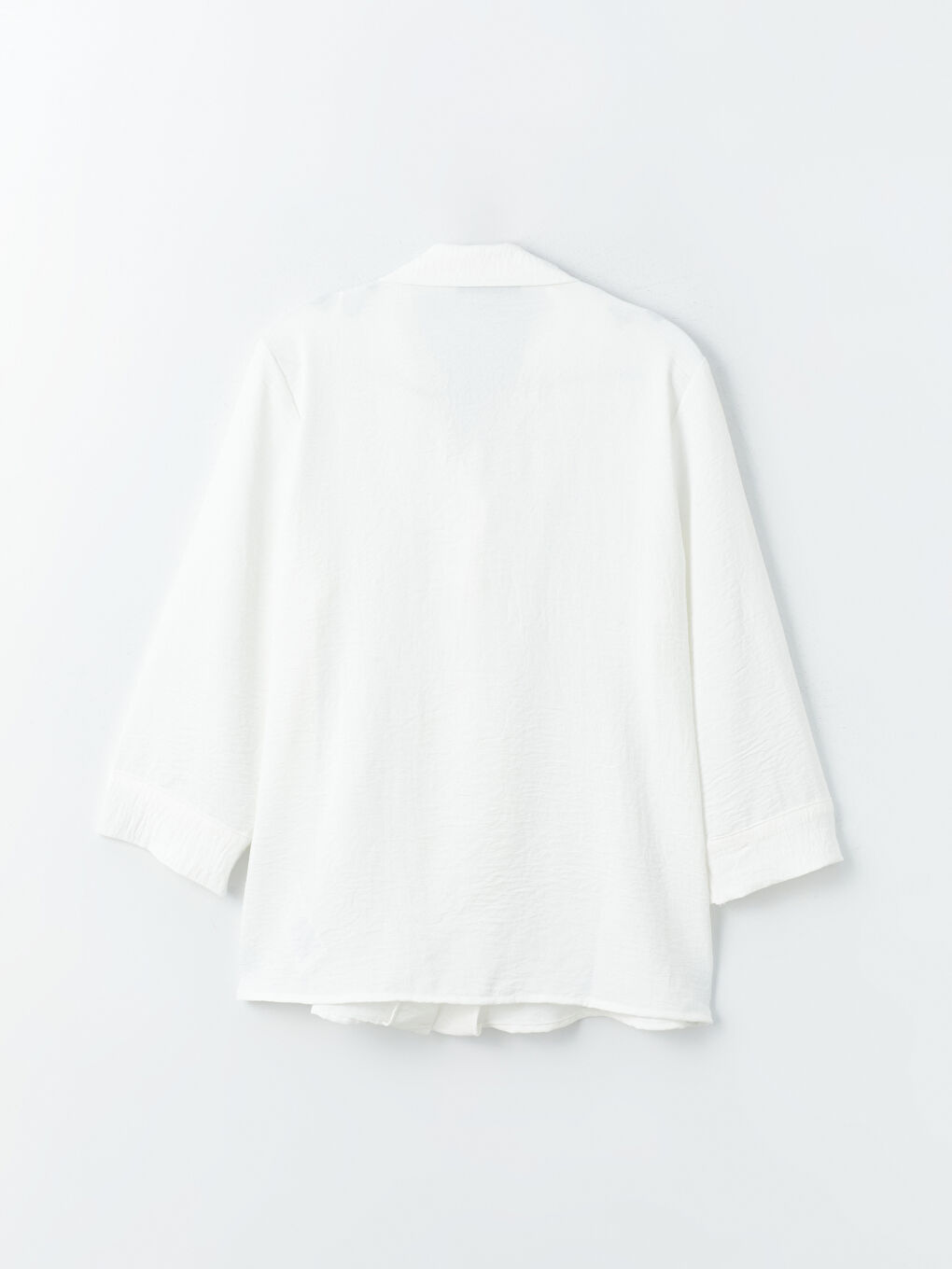 LCWAIKIKI Classic Women's V Neck Plain Shirt -S46996Z8-FEW