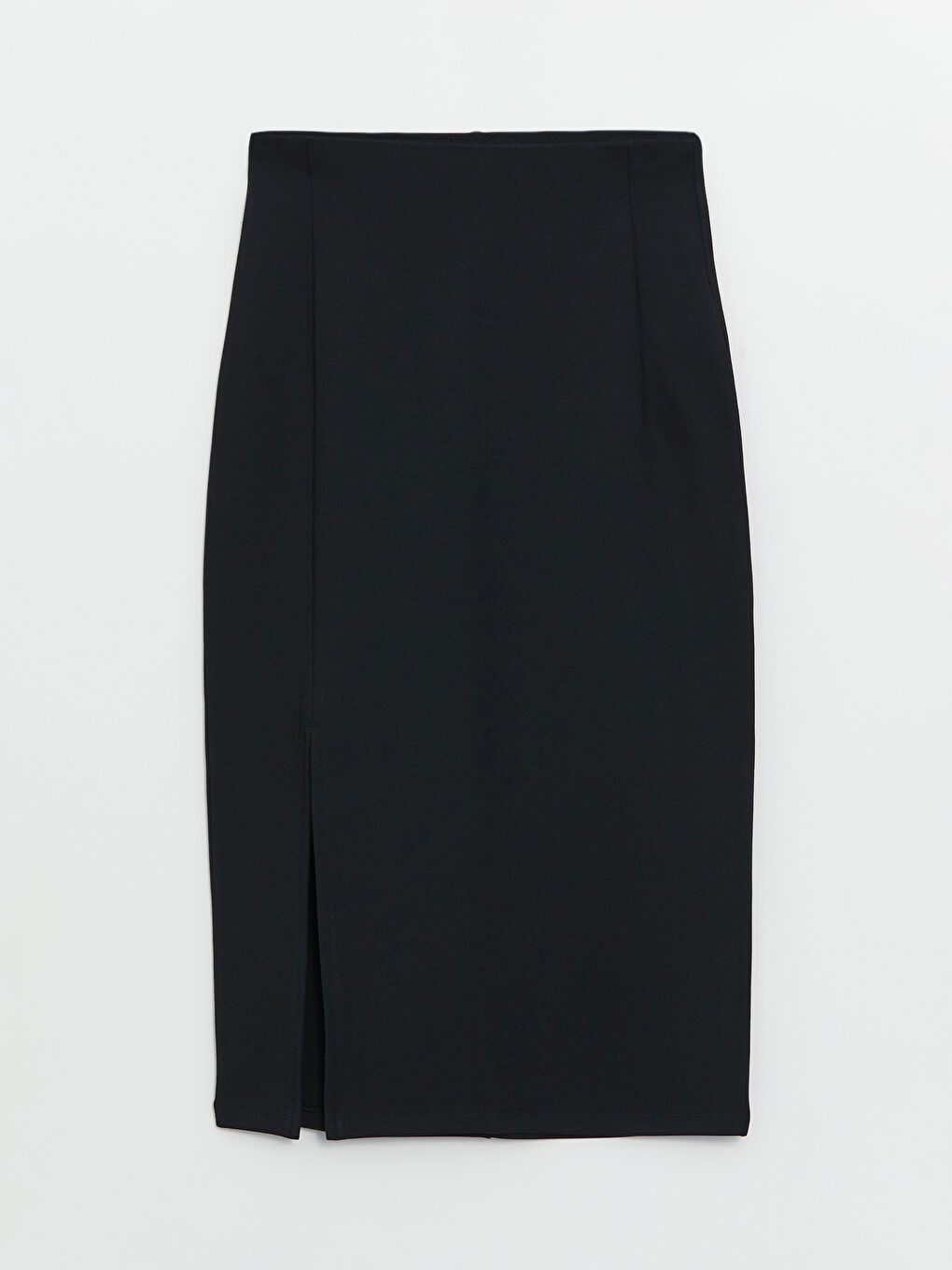 LC Waikiki Women's Slim Fit Plain Pencil Skirt -S47014Z8-CVL